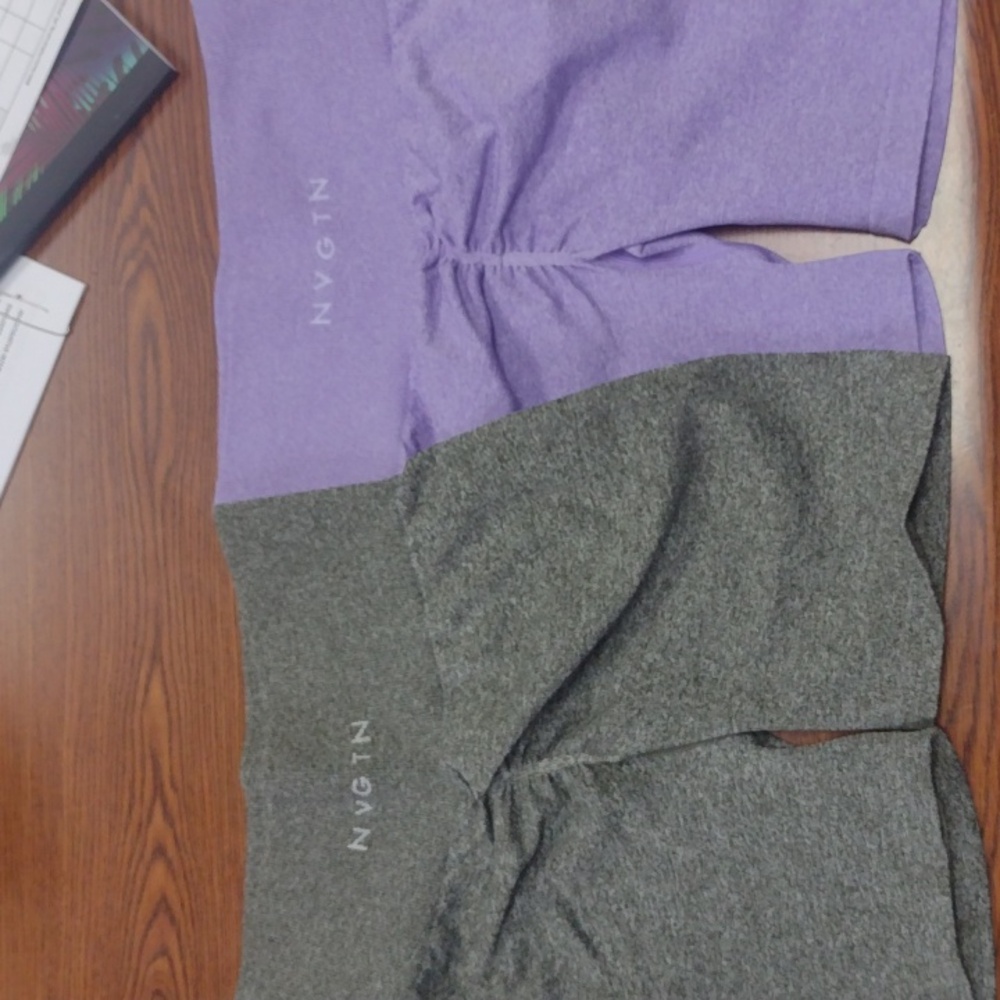 NVGTN shorts with scrunchie sold as set. X-small